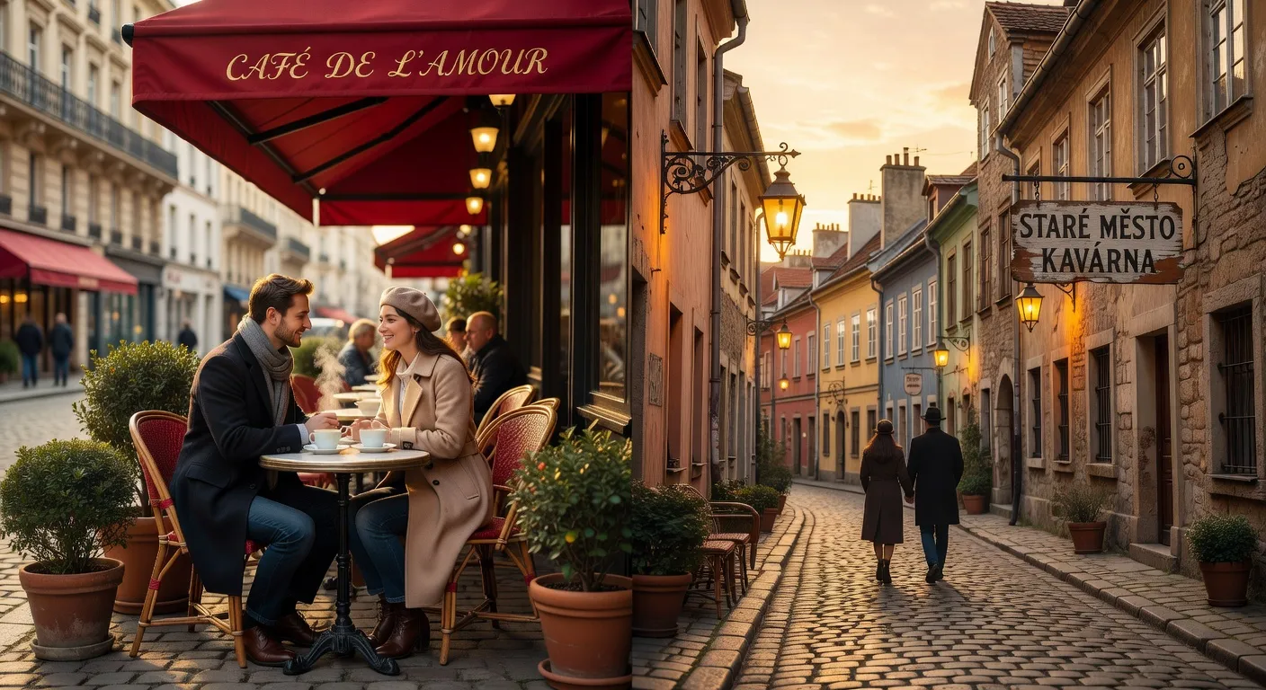 La rencontre amoureuse en France vs Europe de l'Est