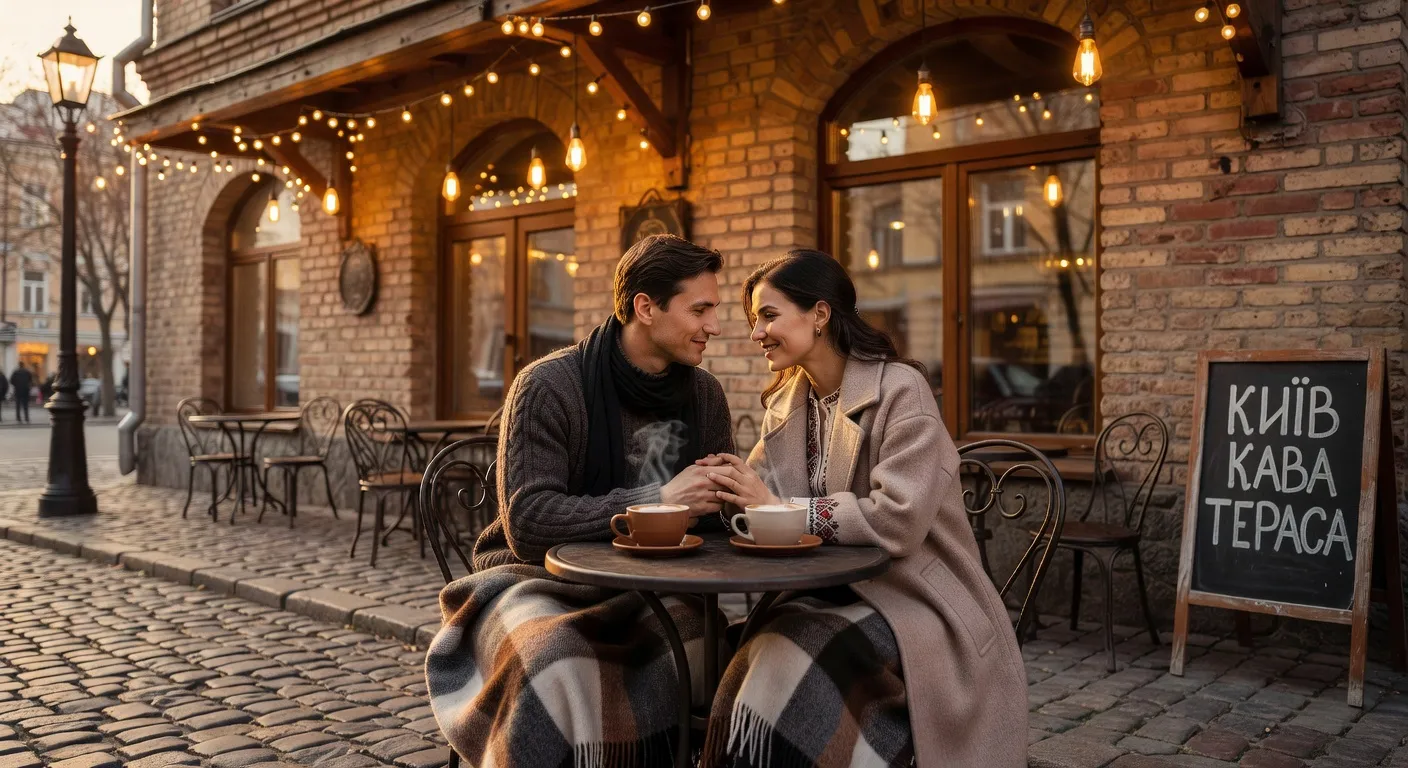 Café romantique à Kyiv
